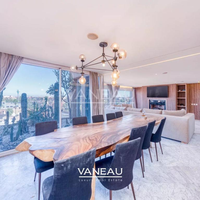 Duplex 3ch avec Toit Terrasse à Louer Guéliz