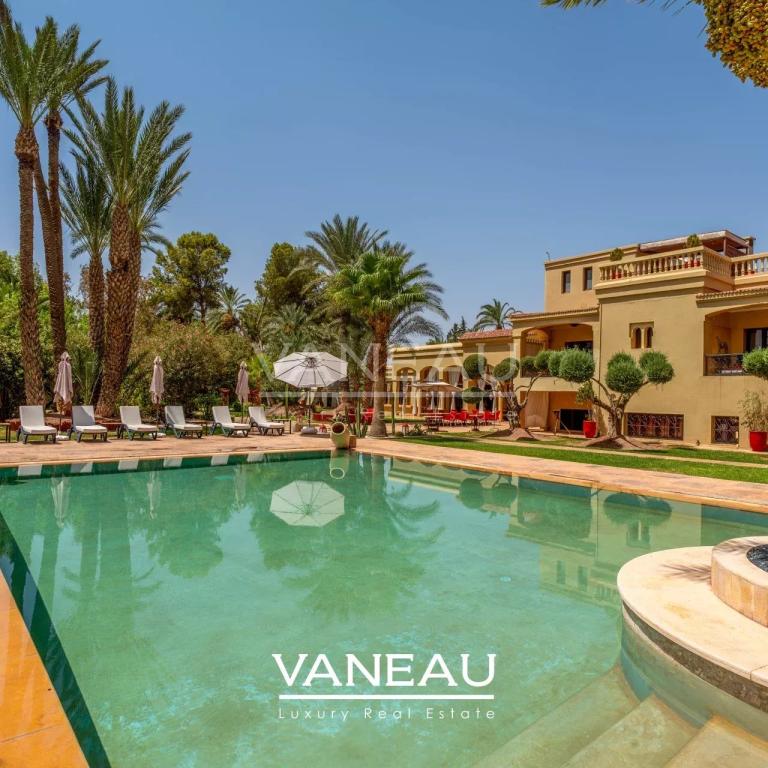 Propriété exceptionnelle au cœur de la Palmeraie