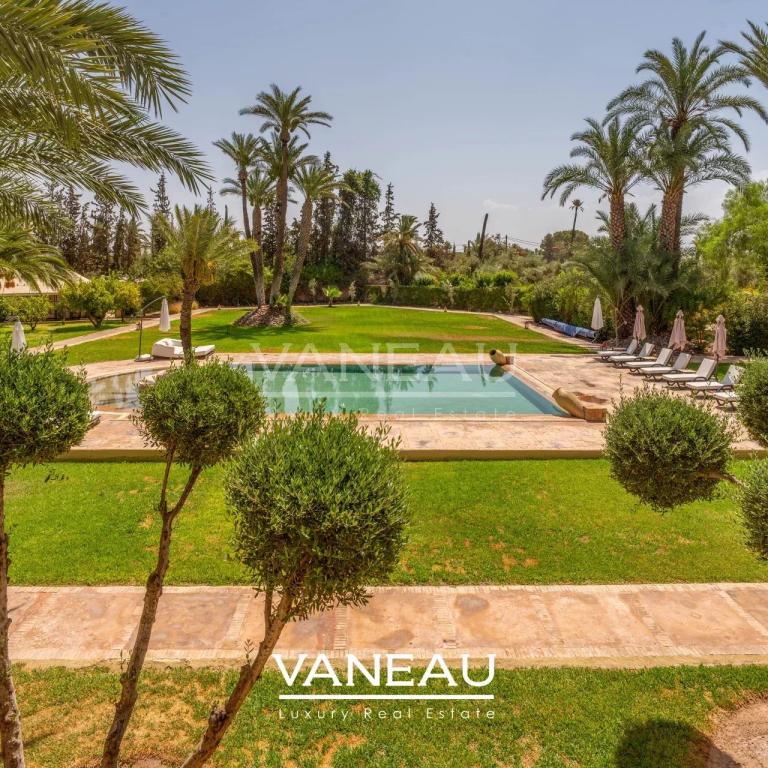 Propriété exceptionnelle au cœur de la Palmeraie