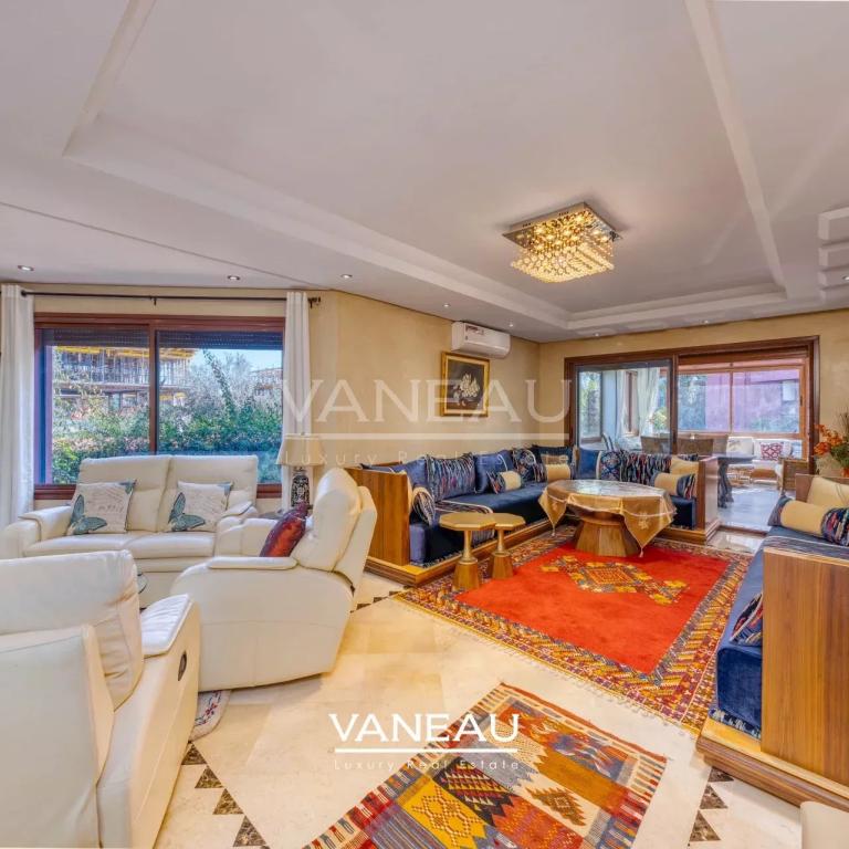 Appartement deux chambres à Agdal avec piscine