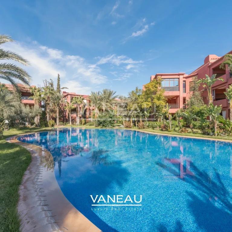 Appartement deux chambres à Agdal avec piscine