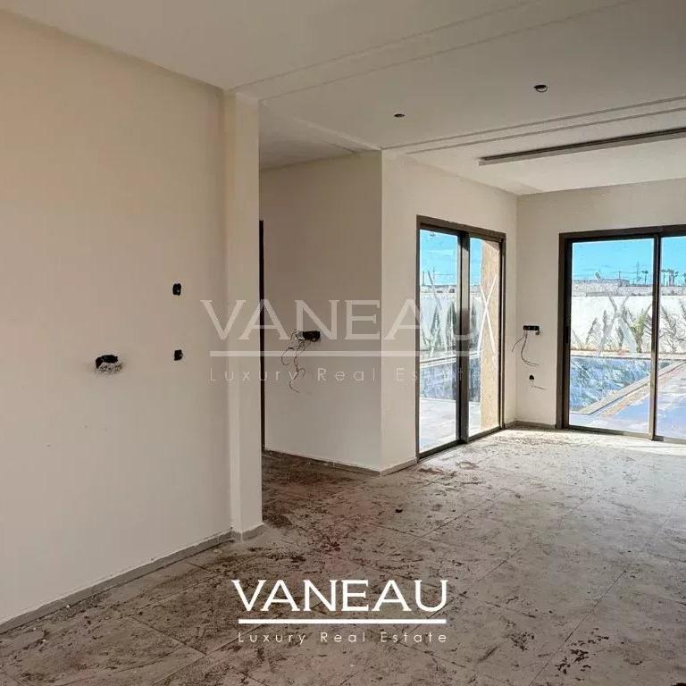 VILLA CONTEMPORAINE EN COURS DE FINITION –  DOUAR LARAAB / ESSAO