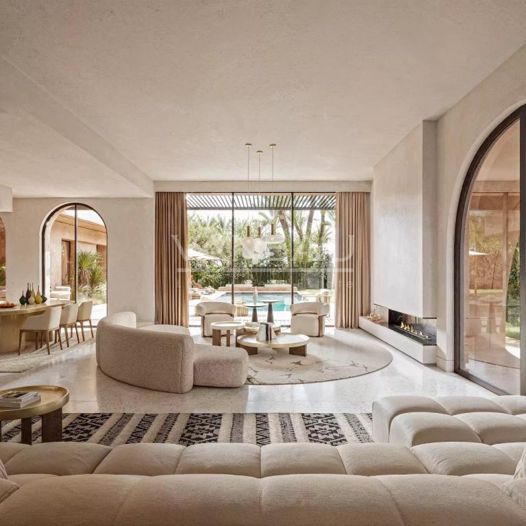 Projet neuf route de l'Ourika en face à l'Atlas