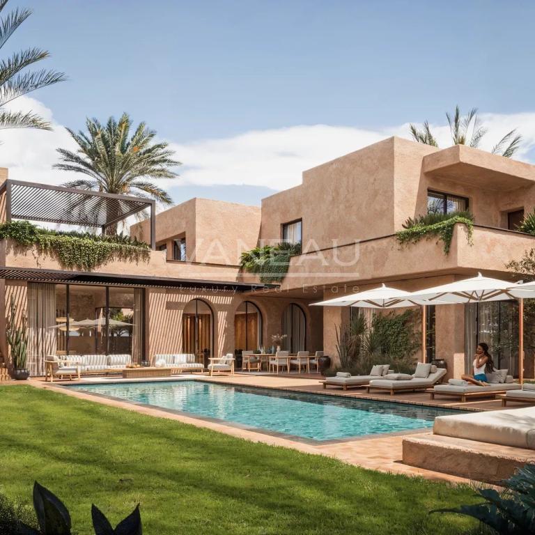 Projet neuf route de l'Ourika en face à l'Atlas