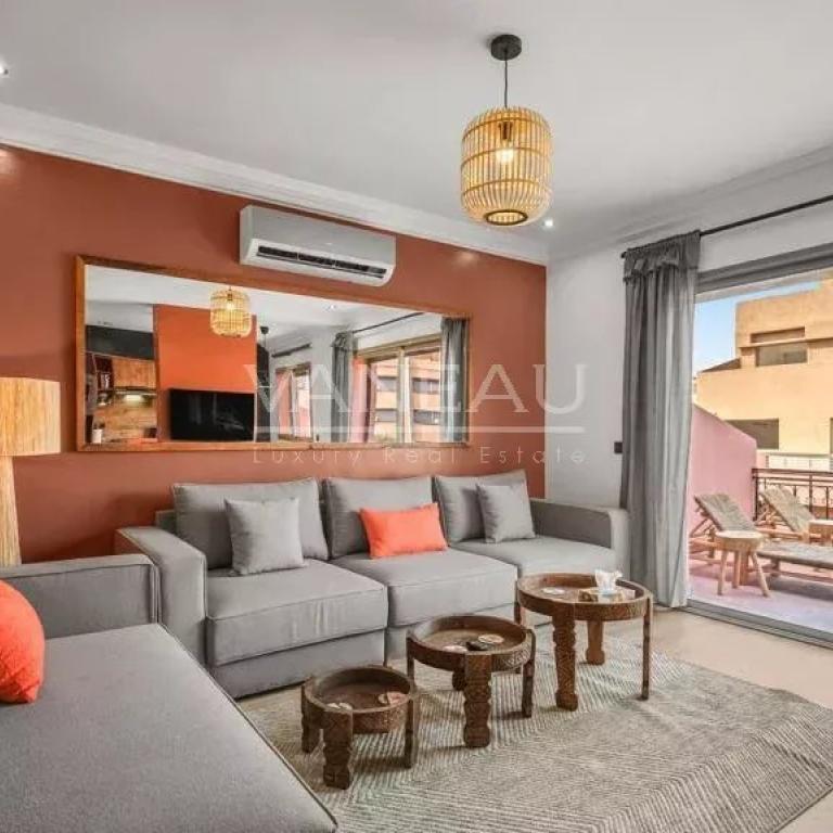 **À vendre : Magnifique appartement 3 chambres au cœur de Guéliz