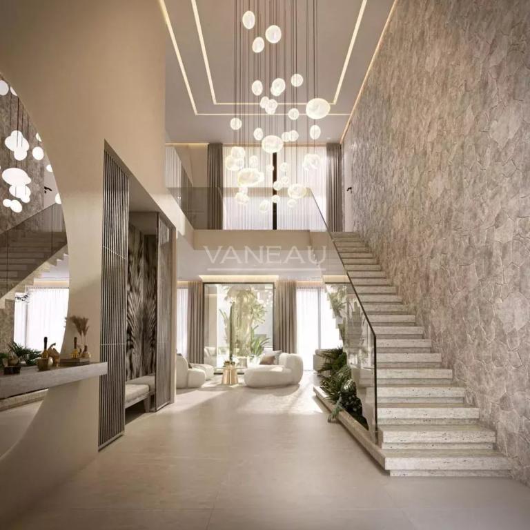 Villa contemporaine avec piscine et vue sur l’Atlas