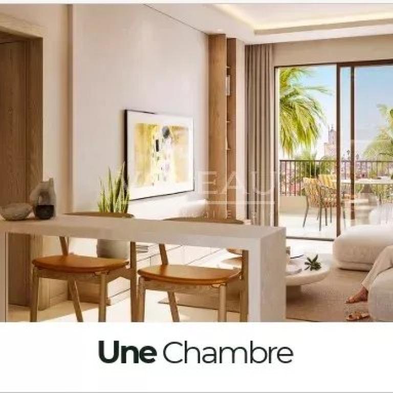 Appartement 1 chambre – Résidence avec piscine à l’Hivernage