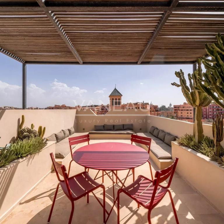 Exclusivité Hivernage/ Gueliz 3 pièces dernier étage terrasse