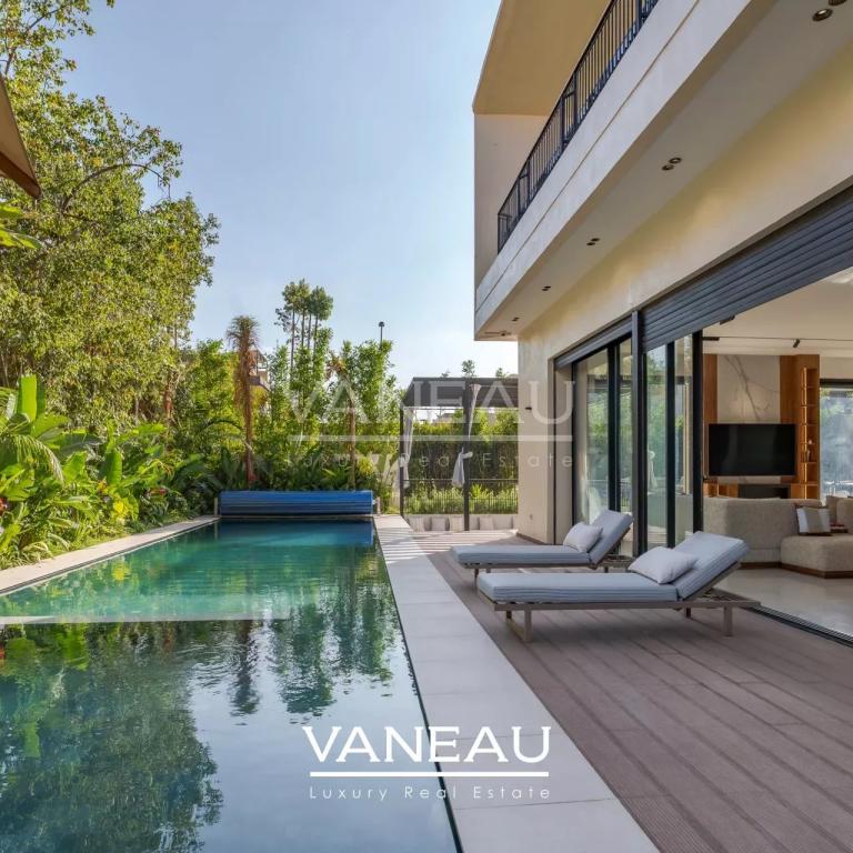 villa contemporaine à louer sur golf