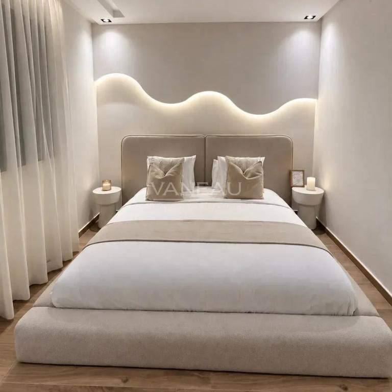 Appartement meublé de 3 chambres avec piscine à 2 minutes de M Avenue