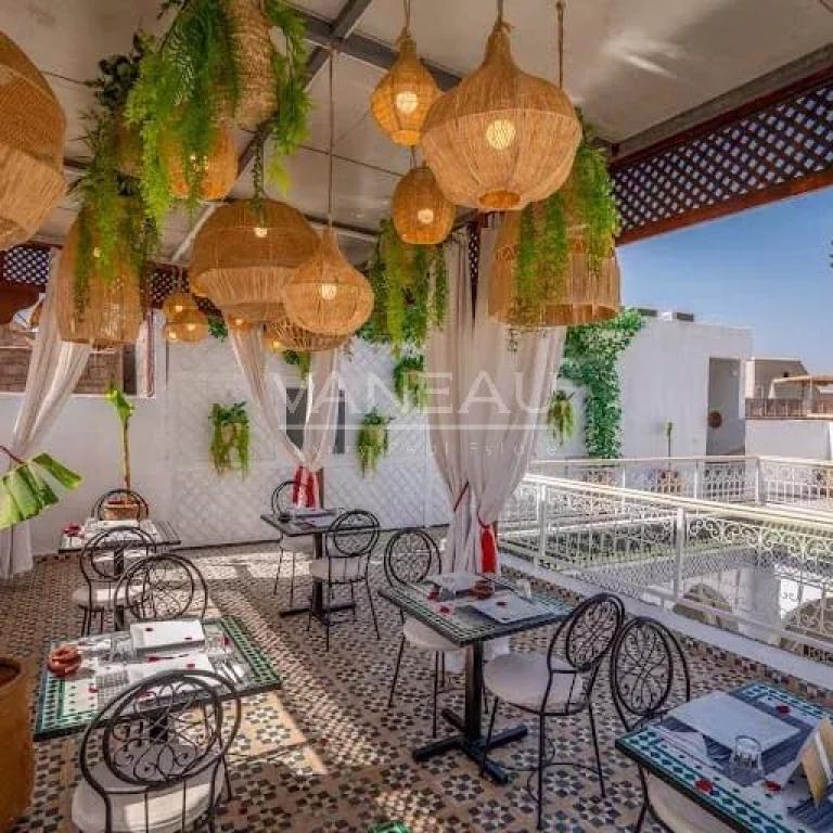 Magnifique riad maison d'hote de 10 chambres en médina