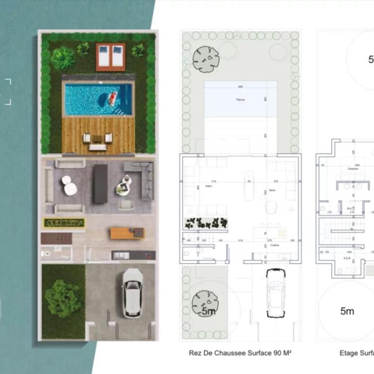 Villa neuve 3 suites