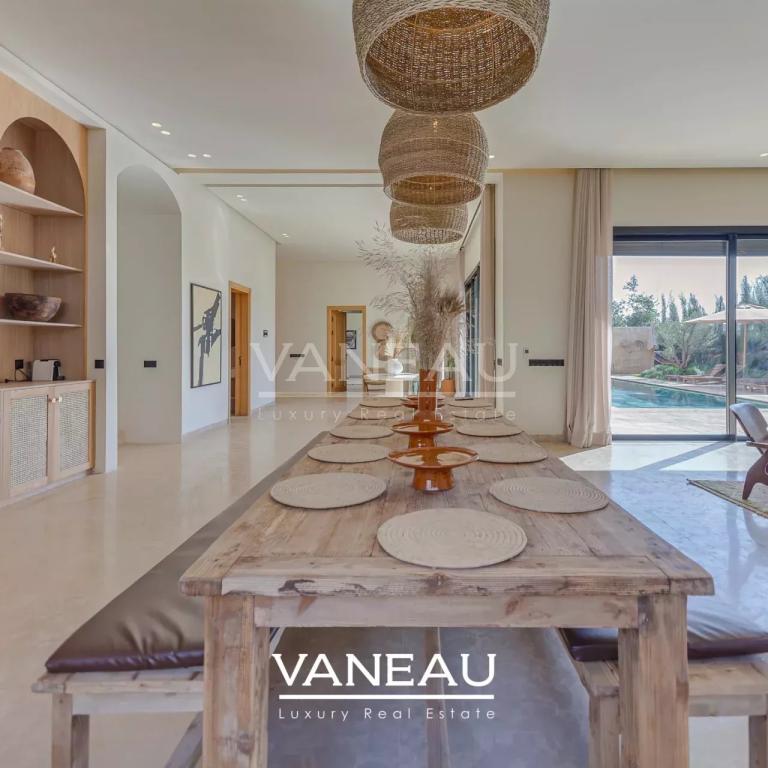 Superbe Villa sur Golf à 10 min du centre ville de Marrakech