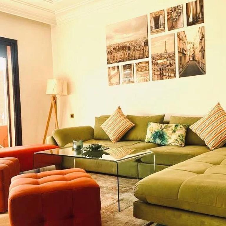 Appartement lumineux 1 chambre Gueliz