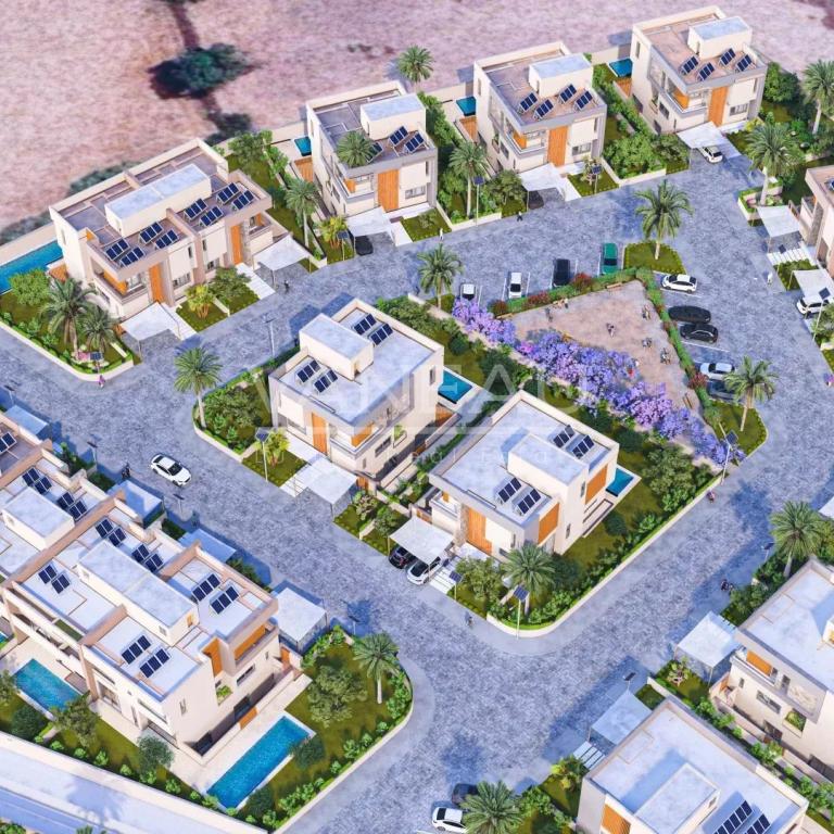 Projet de villas eco-responsables isolées