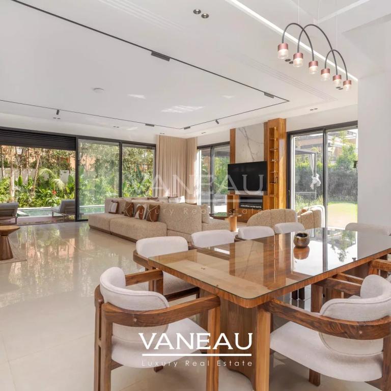 villa contemporaine à louer sur golf
