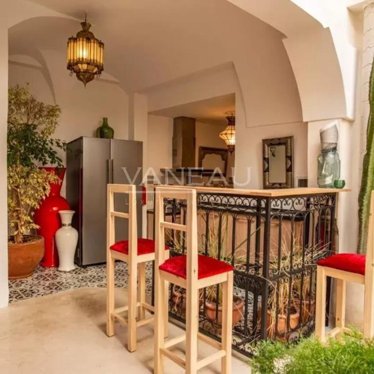 Beau riad 4 chambres  115 m2 à Sidi Mimoun