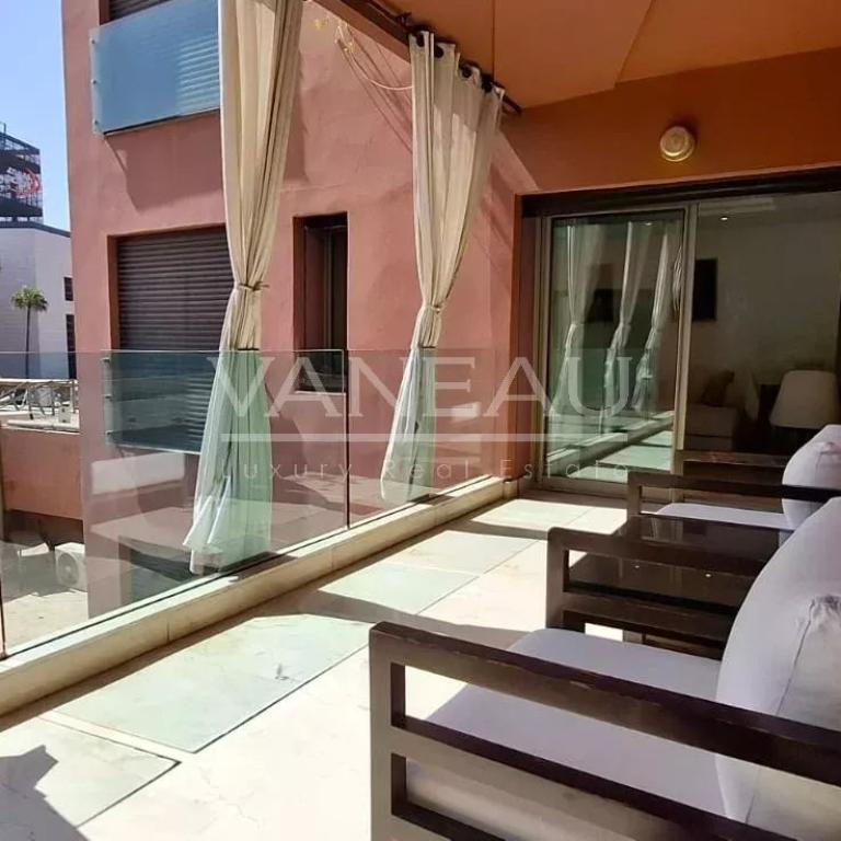 Bel appartement 2  chambres et grande terrasse en plein centre-v