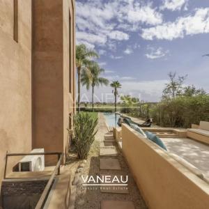 Villa front de front de golf  vue sur Atlas.