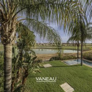 Villa front de front de golf  vue sur Atlas.