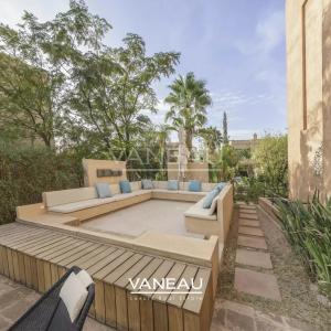 Villa front de front de golf  vue sur Atlas.