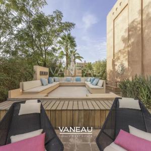 Villa front de front de golf  vue sur Atlas.