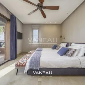 Villa front de front de golf  vue sur Atlas.