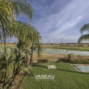 Villa front de front de golf  vue sur Atlas.