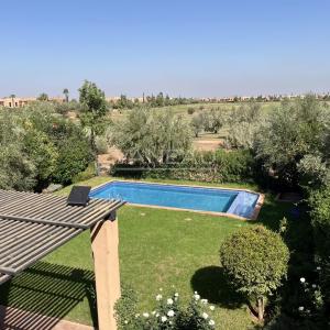 Belle villa 3 chambres front de golf route Ourika