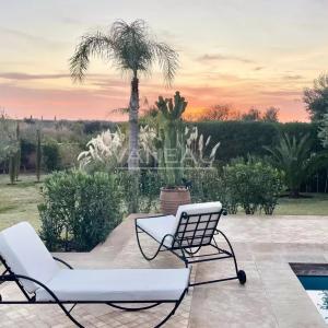 Jolie villa 3 chambres route de Fes avec piscine