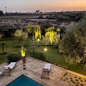 Jolie villa 3 chambres route de Fes avec piscine