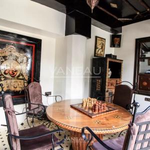 MARRAKECH MAISON D'HÔTES DE 7 CHAMBRES PISCINE SUR LA TERRASSE À