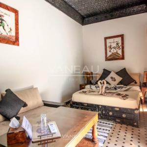 MARRAKECH MAISON D'HÔTES DE 7 CHAMBRES PISCINE SUR LA TERRASSE À