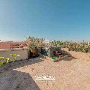 Duplex 3ch avec Toit Terrasse à Louer Guéliz