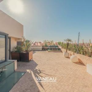 Duplex 3ch avec Toit Terrasse à Louer Guéliz