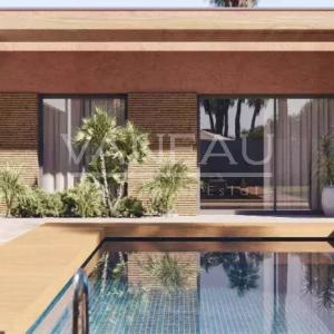 Villa plain pied 4 suites route de Ouarzazate