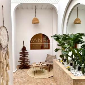 Riad 5 chambres avec basin à la Kasbah vue l' Atlas