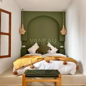 Riad 5 chambres avec basin à la Kasbah vue l' Atlas