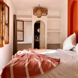 Riad 5 chambres avec basin à la Kasbah vue l' Atlas