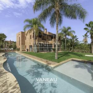 Villa front de front de golf  vue sur Atlas.