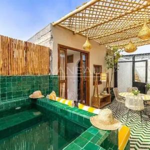 Charmant riad à la kasbah 3 chambres avec bassin