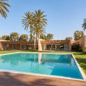 ***Villa sur plan Route D'Amismiz de Marrakech***