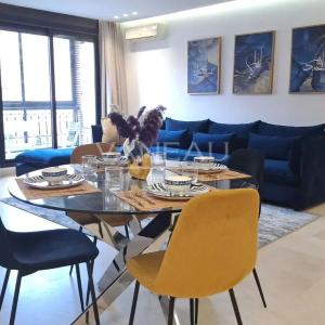 bel appartement 2 chambres avec piscine et salle de sport