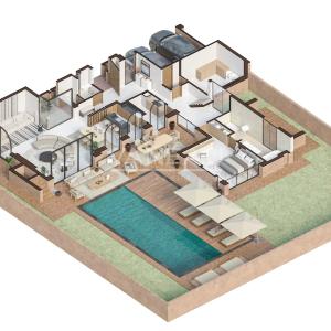 Projet neuf route de l'Ourika en face à l'Atlas