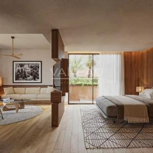 Projet neuf route de l'Ourika en face à l'Atlas