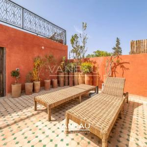 Beau riad de 4 chambres à coté palais El Badi