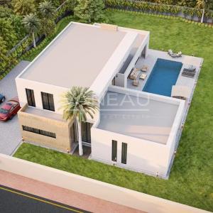 Villa Neuve sur Plan - Route d’Ourika Projet TOPAZE