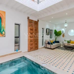 Riad 4 chambres  bassin vue Koutoubia Palais Bahia