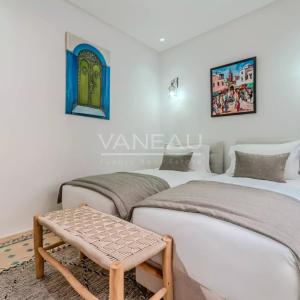 Riad 4 chambres  bassin vue Koutoubia Palais Bahia