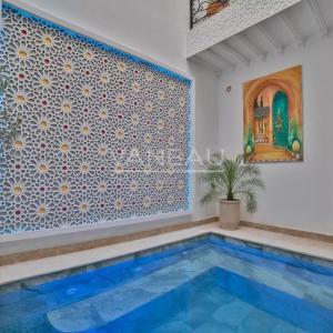 Riad 4 chambres  bassin vue Koutoubia Palais Bahia